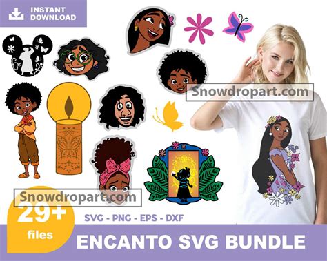 29 Encanto Svg Bundle Mirabel Svg Madrigal Svg Encanto Sticker