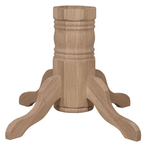 Parawood Pedestal Bare Woods Furniture Real Wood Furniture Finished