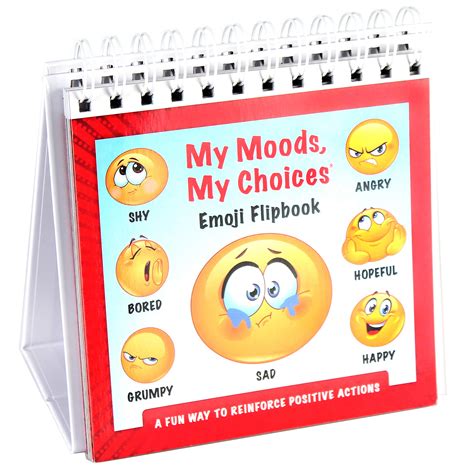 Buy Emoji Flipbook Large My Moods My Choices Flipbook For Kids