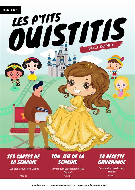Les P Tits Ouistitis Et Walt Disney Un Jour Un Jeu