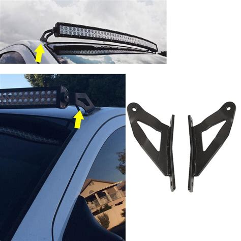 Roof Bracket 50in Curved Led Light Bar Nissan Titan