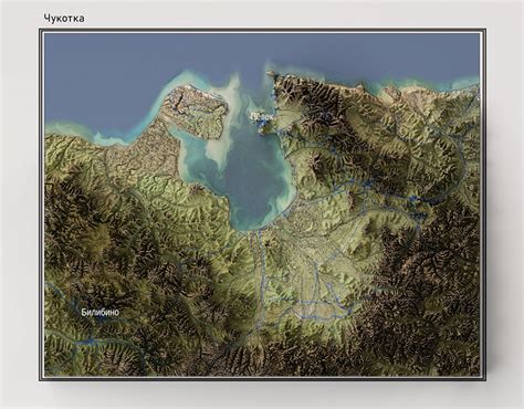 Custom Shaded Relief Map For Business By Viz Art Behance