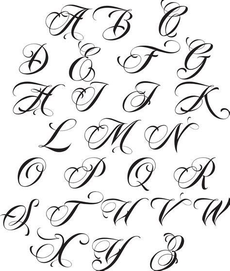 Calligraphy Alphabet Design Elements Decoration 7958888 Vector Art At