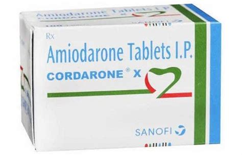 CORDARONE X 200mg AMIODARONE Tablets For Personal Packaging Size