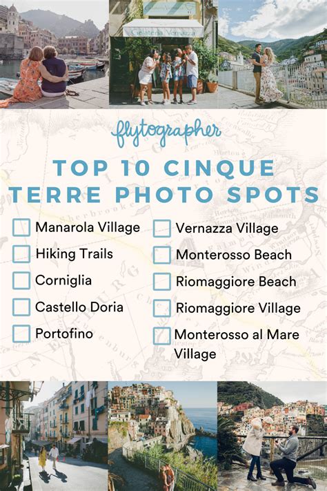 Top Places To Take Photos In Cinque Terre Italy Photography Photo