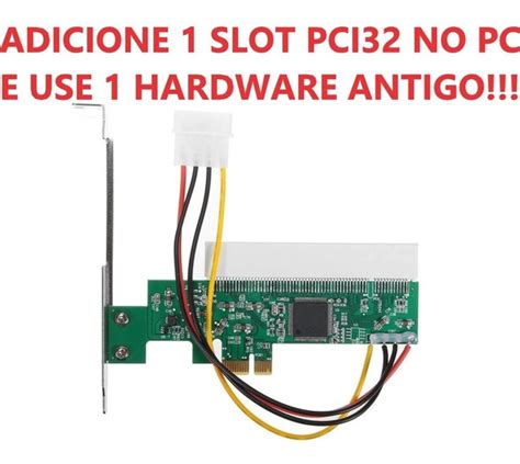 Adaptador Slot Pci Para Pci Express MercadoLivre