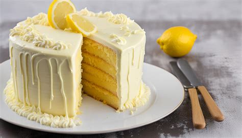 Lemon Velvet Cake Recipe Yummydishes