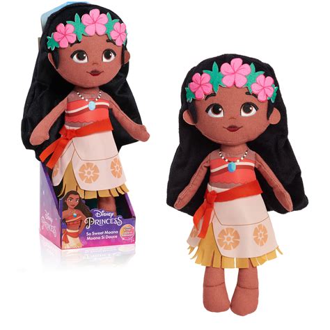 Disney Princess So Sweet Princess Moana 12 Inch Plushie With Brown