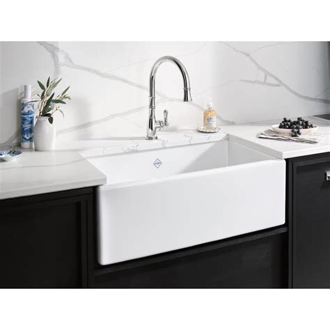 Shaws Shaker™ Front Fireclay 33 L X 18 W Farmhouse Kitchen Sink And Reviews Wayfair