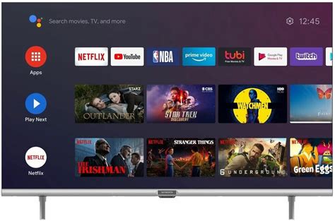 Телевизор 32" Skyworth 32STE6600 (HD 1366x768, Smart TV) серебристо ...