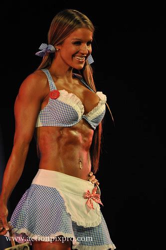 Six Pack Abs Diana Chaloux Pro Fitness Model Wbff Pro Fitn Flickr