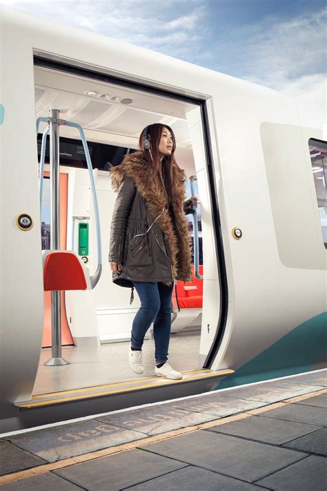 hitachi rail europe lifestyle images behance