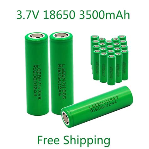 2022 New 100 Original MJ1 3 7 V 3500 Mah 18650 Lithium Rechargeable