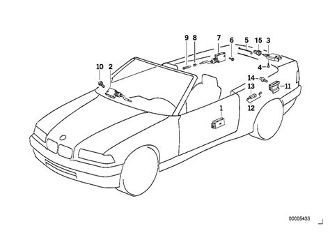 Illustrated Breakdown Of Bmw E36 Convertible Top Components