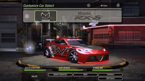 Mazda rx 7 nfs underground тюнинг фото