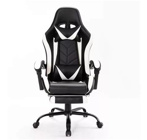 Silla Gamer Pro L Nea Ergon Mica Con Cojines Y Apoya Pies En Venta En