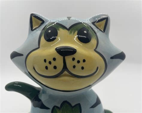 Vintage Lorna Bailey Pottery Ceramic Cat Dexter Etsy