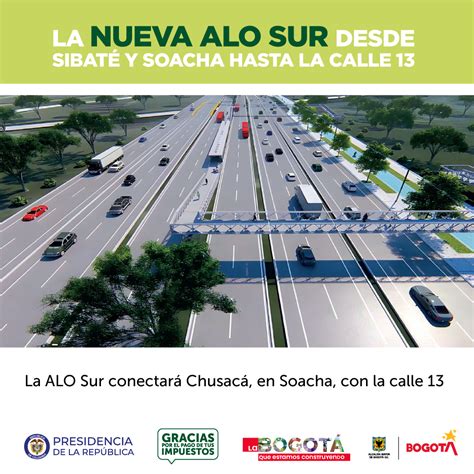 Movilidad Bogot On Twitter La Obra De La Alo Sur Se Har Gracias Al