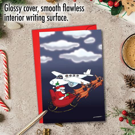 Fuck Yule Funny Christmas Greeting Card Reindeers