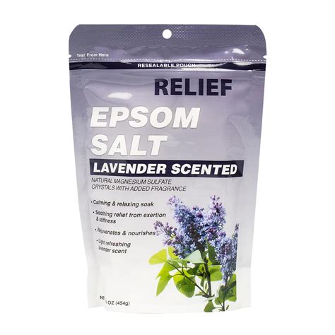 Epson Salt Lavender Scented 16oz Jj Gold International