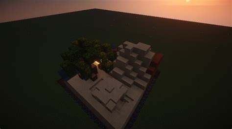 Creative Plot Desert Island Minecraft Map