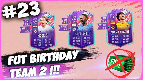 WL REWARDS FUT BIRTHDAY TEAM 2 FIFA 21 ULTIMATE TEAM დონატის