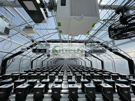 Medical Plants Fully Automated Blackout Greenhouse Frame Light