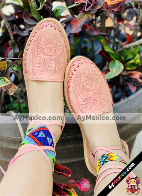 Zj00680 Huaraches Artesanales Mexicanos De Piso Para Mujer Mayoreo