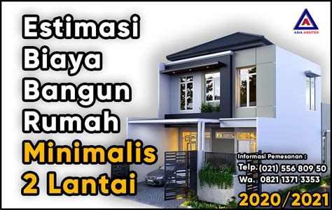 Estimasi Biaya Bangun Rumah Minimalis Lantai