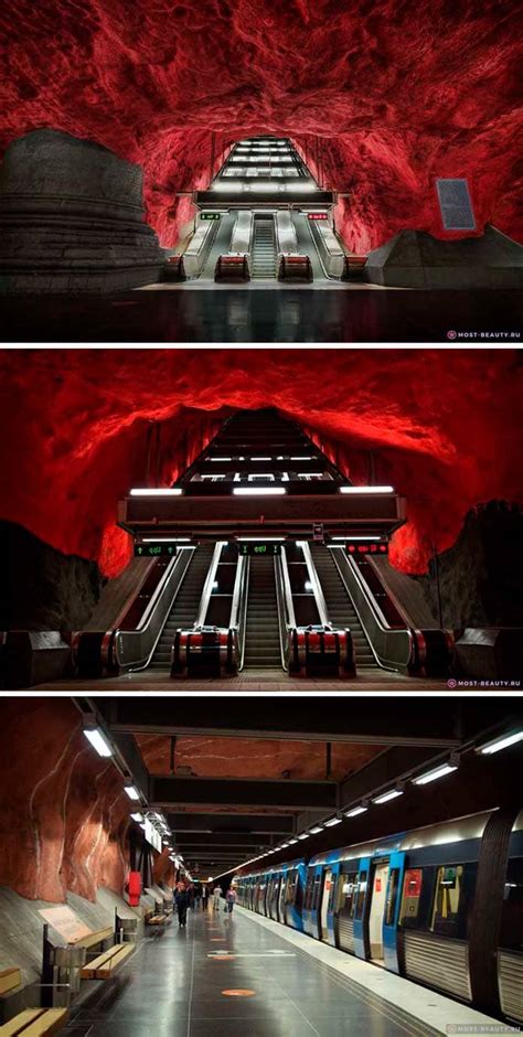 ТОП-10 самых красивых станций метро в мире. + ФОТО