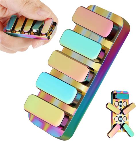 Amazon.com: Fidget Toys for Adults, Metal Fidget Slider EDC Magnetic