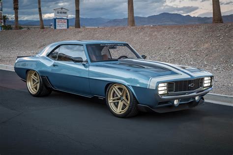 HD Wallpaper Classic Chevrolet Camaro Hot Rod Muscle Car