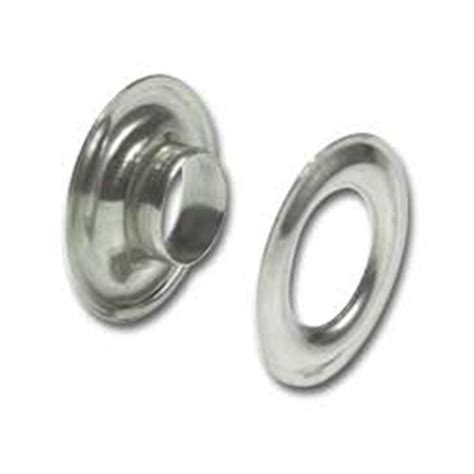 Grommets Nickel On Solid Brass 2 38 10 Pack 1283 02 Stecksstore