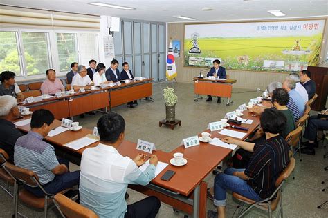 유진섭 시장 읍면동 초도방문 ‘소통행정 강행군 전민일보