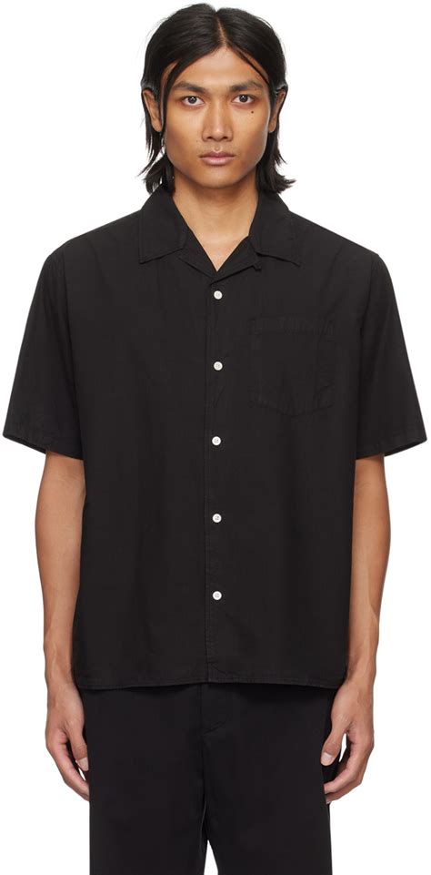 Black Carsten Shirt By Norse Projects On Sale