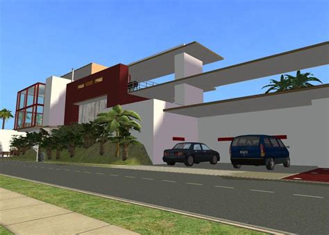 Sims 2 modern beach house by RamboRocky on DeviantArt