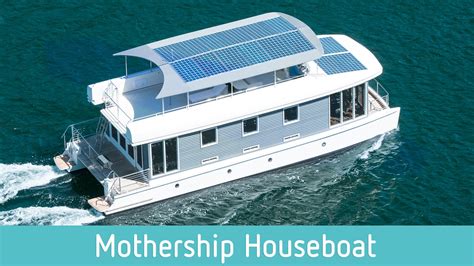 Mothership Solar Electric Houseboat