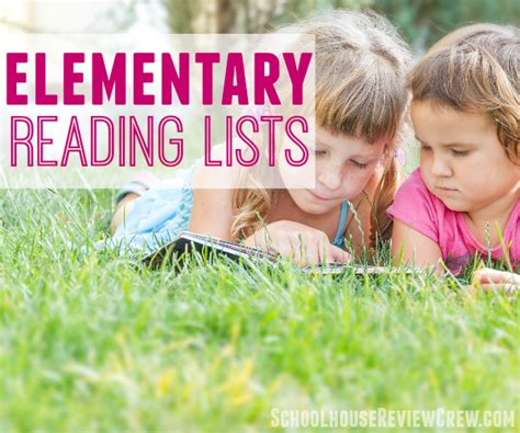 elementary grades reading list   homeschoolingfindscom
