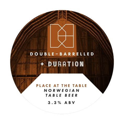 Place At The Table Double Barrelled Brewery Untappd