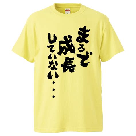 【楽天市場】おもしろtシャツ みかん箱 まるで成長していない・・・ 【ギフト プレゼント 面白いtシャツ メンズ 半袖 文字tシャツ 漢字