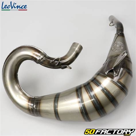 Pot d échappement Derbi Senda Gilera SMT RCR Leovince Xfight inox