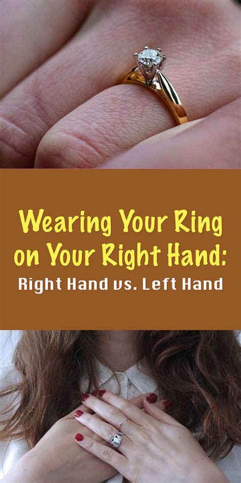 Meaning Behind Wearing Your Wedding Ring On Your Right Hand How To