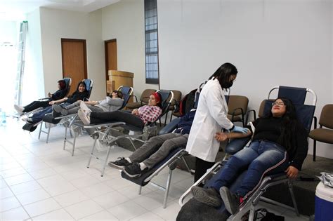 Con donación de sangre estudiantes de la UT Paso del Norte contribuyen