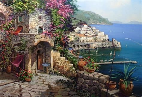 Solve Amalfi Coast Jigsaw Puzzle Online With Pieces