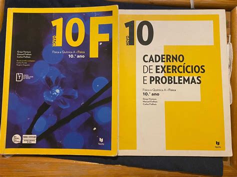 Novo 10 F Manual E Caderno De Exercícios Física 10º Ano Canelas • Olx Portugal