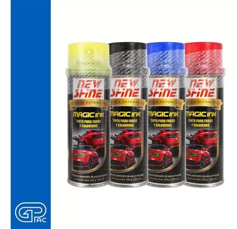 Tinta New Shine Magic Para Ahumar Faros Y Calaveras Auto Mercadolibre