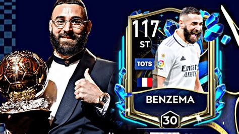 KARIM BENZEMA TOTS PLAYER REVIEW MERECE LA PENA FIFA MOBILE YouTube