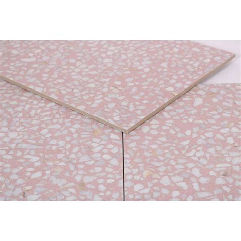 Carrelage Sol Mur Effet Terrazzo Rose 30x30 Cm FARNESE AMALFI ROSE