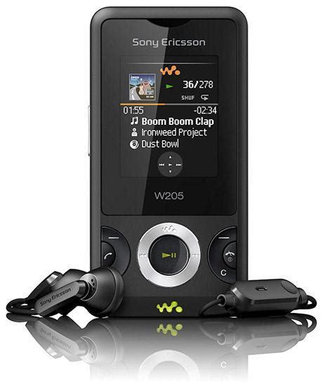 Sony Ericsson W205 tem Rádio FM RDS e TrackID Digital Drops