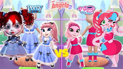 My Talking Angela M Mommy Longlegs Vs Poppy Poppy Playtime